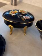 Cobalt blauw decoratie merk - halbach geschenke, Antiek en Kunst, Antiek | Porselein, Ophalen of Verzenden