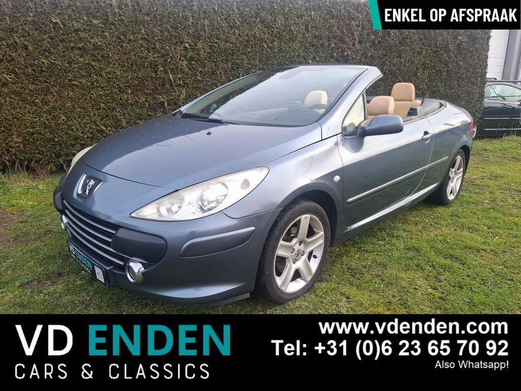 Peugeot 307 CC 1.6-16V Cabriolet Coupe, Autos, Peugeot, Argent ou Gris, Beige, Entreprise, Cabriolet