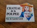 autocollant Château de la Poupée Parc de Lacroix Laval, Collections, Enlèvement ou Envoi, Comme neuf