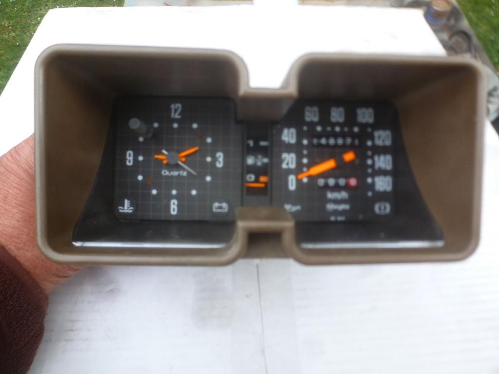 CITROEN VISA: teller + klok die gaat, meter: VEGLIA, Auto-onderdelen, Dashboard en Schakelaars, Gebruikt, Ophalen of Verzenden