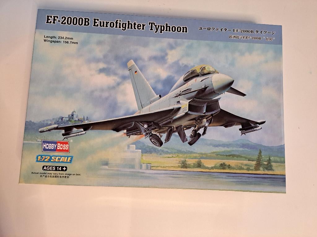 HobbyBoss | No. 80265 | 1:72 - EF-2000B Eurofighter Typhoon, Overige merken, 1:72 tot 1:144, HobbyBoss, HobbyBoss