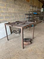 Smidsvuur, Ophalen, Gebruikt, IJzer