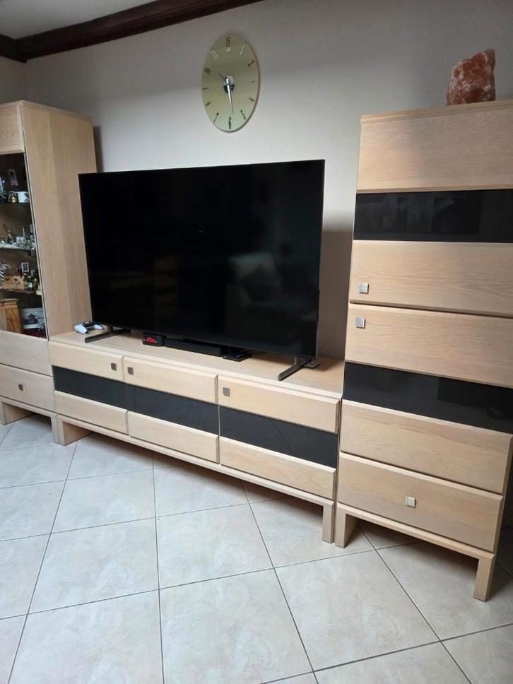 Superbes Meubles TV avec colonnes, Maison & Meubles, Armoires | Mobilier de télévision, Comme neuf, 150 à 200 cm, 150 à 200 cm