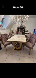 Nieuwe tafel+ 6 nieuwe stoelen -50%aankoop, Ophalen