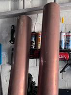 Vol koperen buizen 2 x, Overige materialen, Gebruikt, 2 tot 4 meter, Ophalen of Verzenden