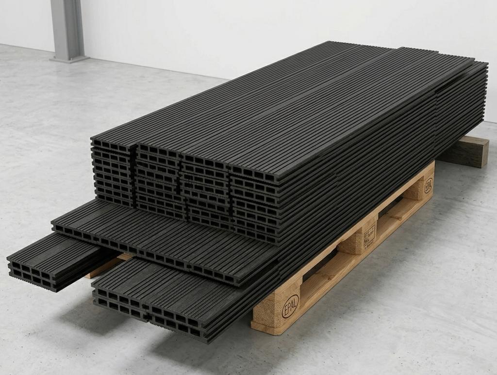 composiet terrasplanken, Tuin en Terras, Terrasdelen en Vlonders, Gebruikt, Composiet, Ophalen