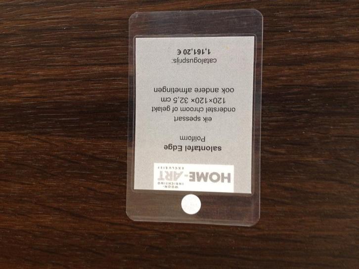 Prachtige salontafel Poliform, Maison & Meubles, Tables | Tables de salon, Comme neuf, Moins de 50 cm, 100 à 150 cm, 100 à 150 cm