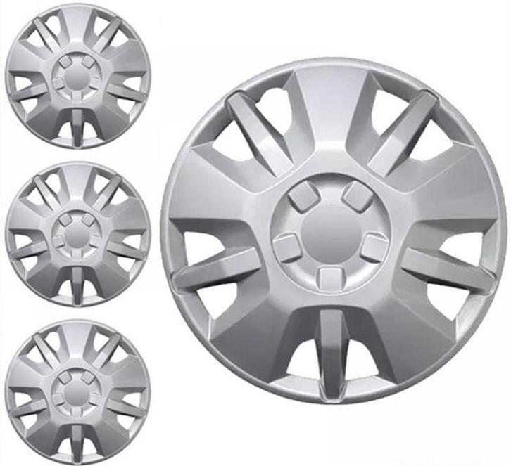 Wieldop zonder logo 15 inch new (set van 4 stuks), Caravanes & Camping, Camping-car Accessoires