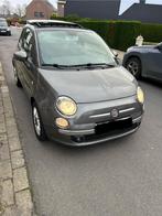 Fiat 500 gekeurd voor verkoop, Auto's, Fiat, Voorwielaandrijving, Euro 5, Zwart, Leder en Stof
