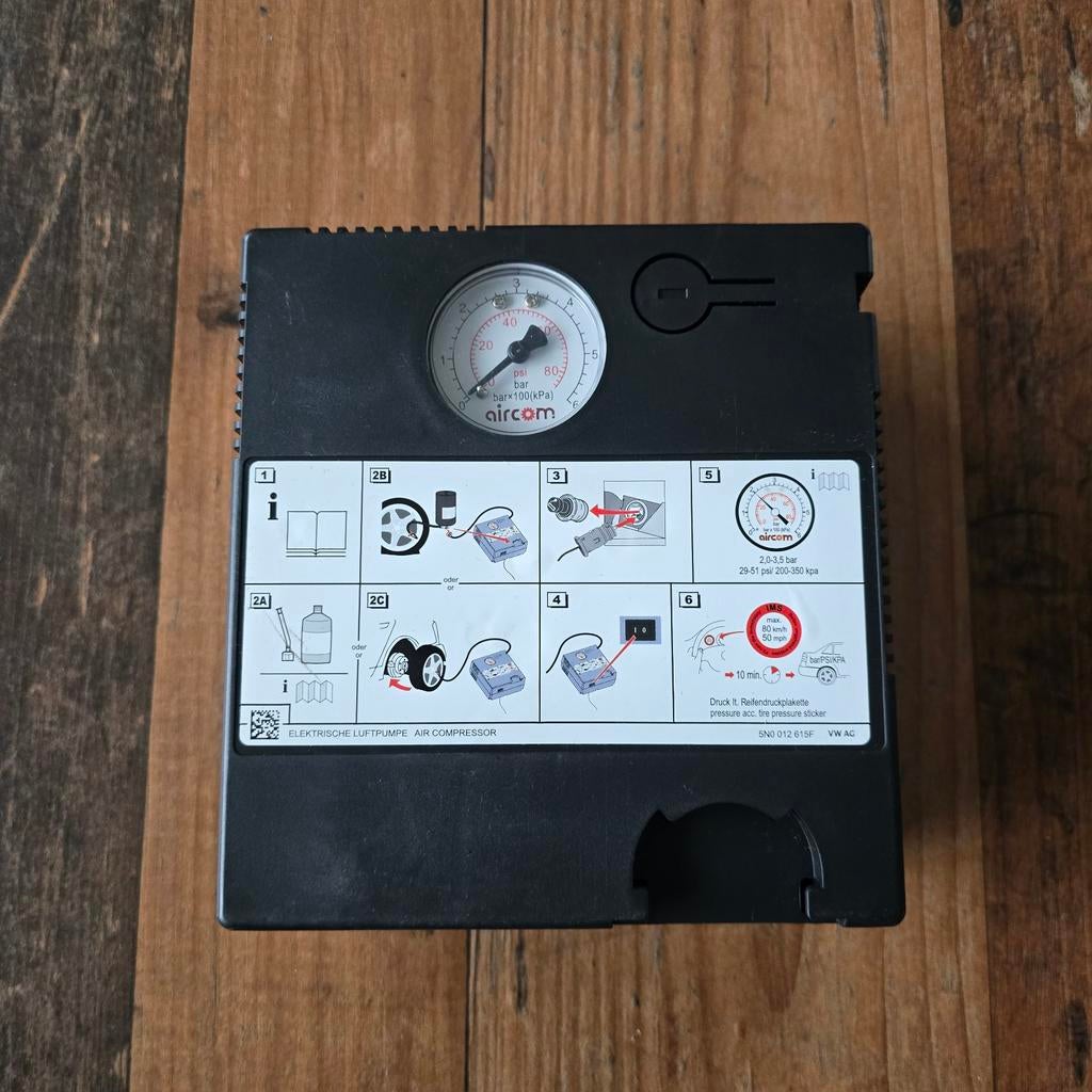 Banden compressor en reparatie vloeistof, Ophalen of Verzenden