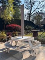 Extremis Pantagruel tafel met Inumbra parasol, Tuin en Terras, Ophalen, Gebruikt, Rond