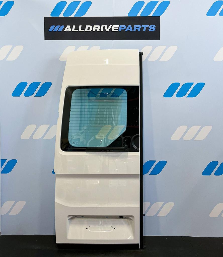 VW Crafter achterdeur links H2 met ruit LB9A wit 7C3827091CE, Autos : Pièces & Accessoires, Carrosserie & Tôlerie, Porte, Arrière