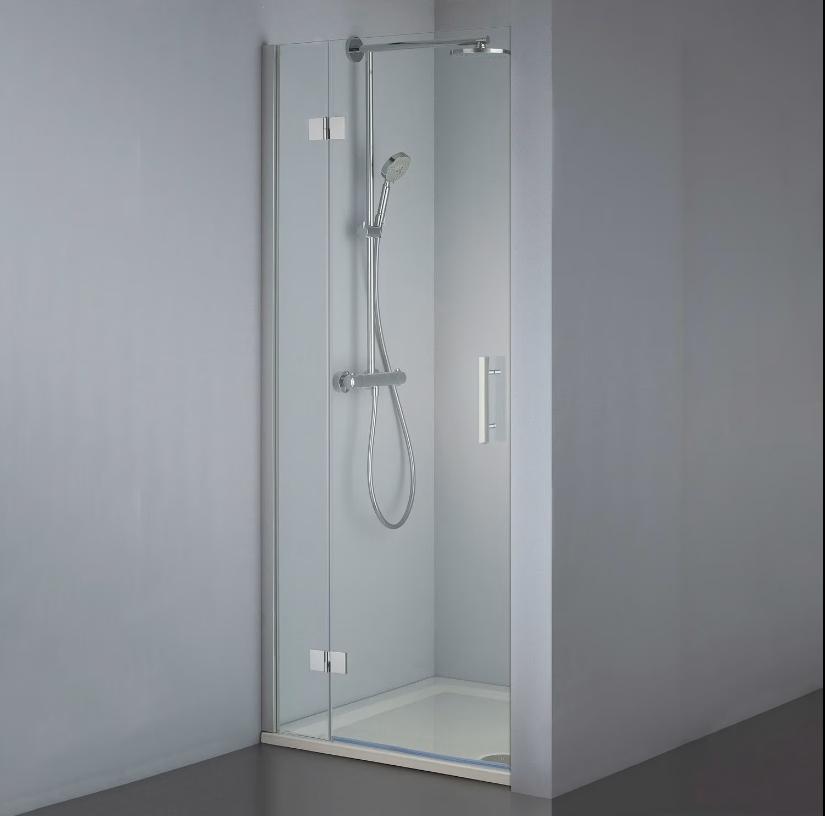 Nisdouchedeur/-scherm van 100 x 200 cm, Doe-het-zelf en Bouw, Sanitair, Nieuw, Douche, Chroom, Glas, Ophalen