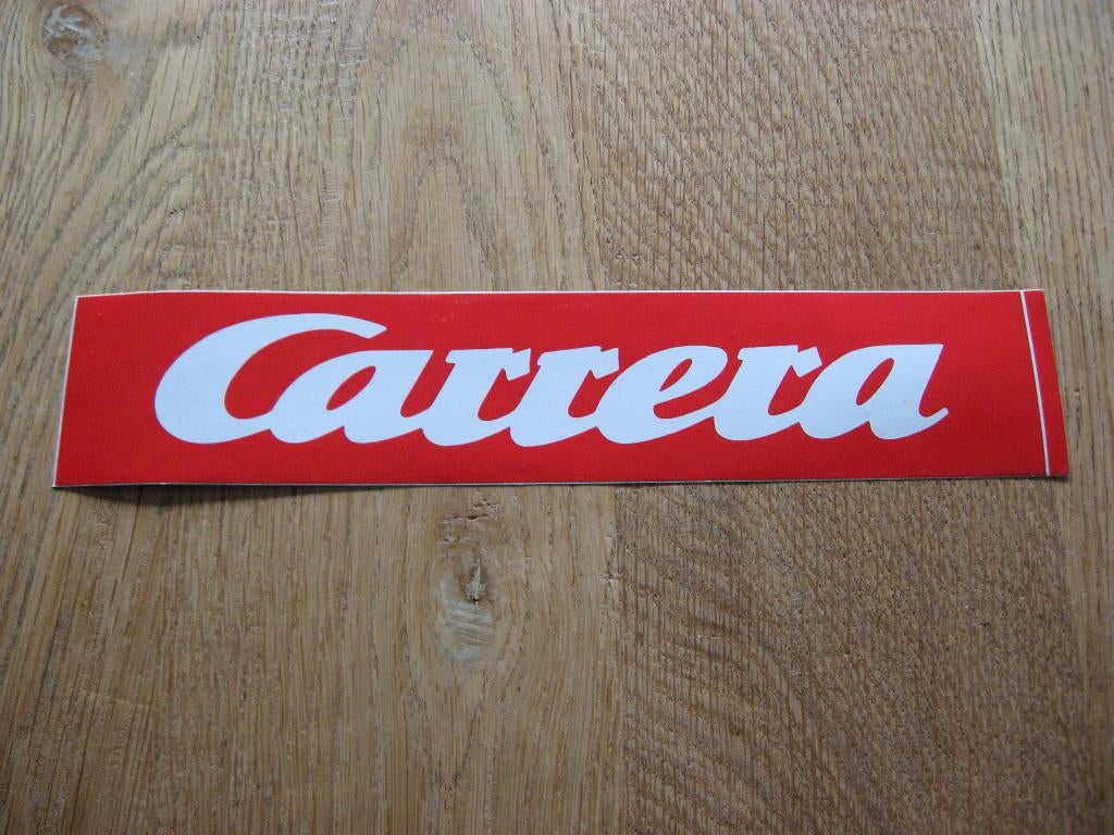 Autocollant Carrera Porsche 25 x 5 cm, Enlèvement, Neuf, Voiture ou Moto