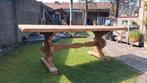 Oude eiken eettafel of kloostertafel 215 x 82.2 cm, Huis en Inrichting, Tafels | Eettafels, Antiek vintage landelijk stoer tijdloos