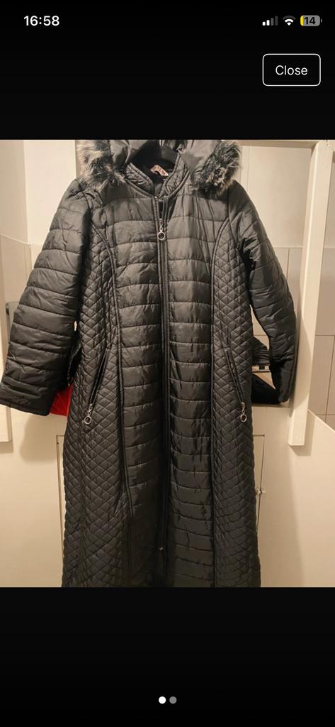 Manteau d'hiver, Enlèvement ou Envoi, Comme neuf, Taille 38/40 (M), Noir