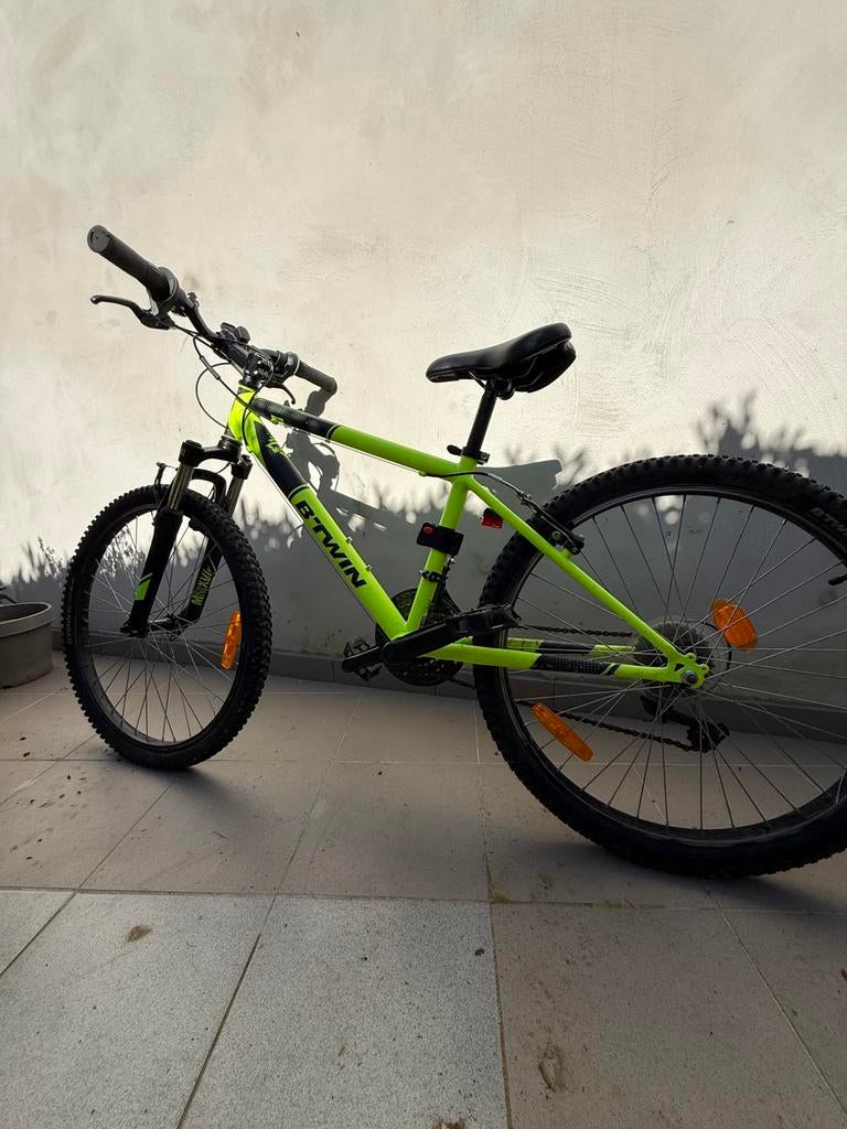 VELO VTT B’TWIN ROCKRIDER500 20’, Vélos & Vélomoteurs, Enlèvement, Comme neuf