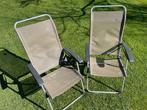 set de chaises pliantes Lafuma (4 pièces), Caravanes & Camping, Meubles de camping, Enlèvement, Comme neuf, Chaise de camping