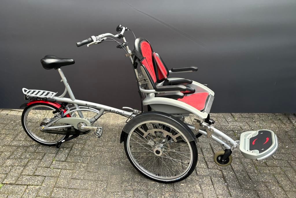 Vélo en fauteuil roulant O Pair Van Raam + garantie PROMO, Vélos & Vélomoteurs, Vélos | Tricycles pour enfants, Utilisé, Enlèvement