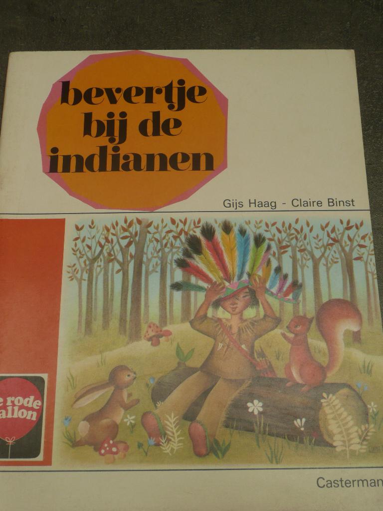 Bevertje bij de indianen, Boeken, Ophalen of Verzenden, Gelezen, Gijs haag - claire binst, Fictie algemeen