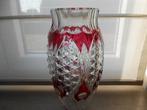 Val St-Lambert vaas rood wit getekend, Ophalen
