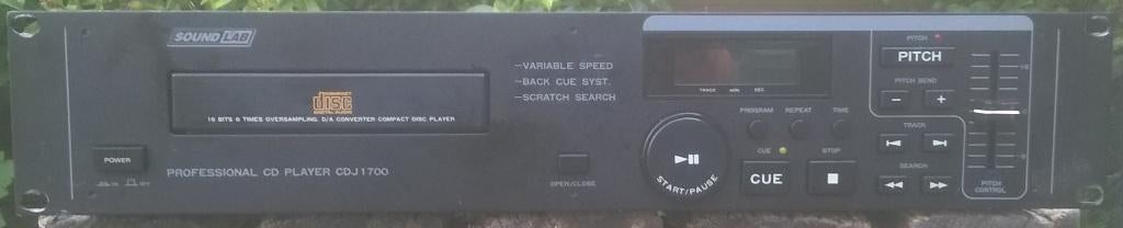 CD-speler met pitch-control, 19 inch, Audio, Tv en Foto, Cd-spelers, Ophalen of Verzenden, Gebruikt, Overige merken