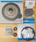 Complete shimano aandrijving set, Fietsen en Brommers, Fietsonderdelen, Ophalen, Gebruikt, Staal, Derailleur of Ketting