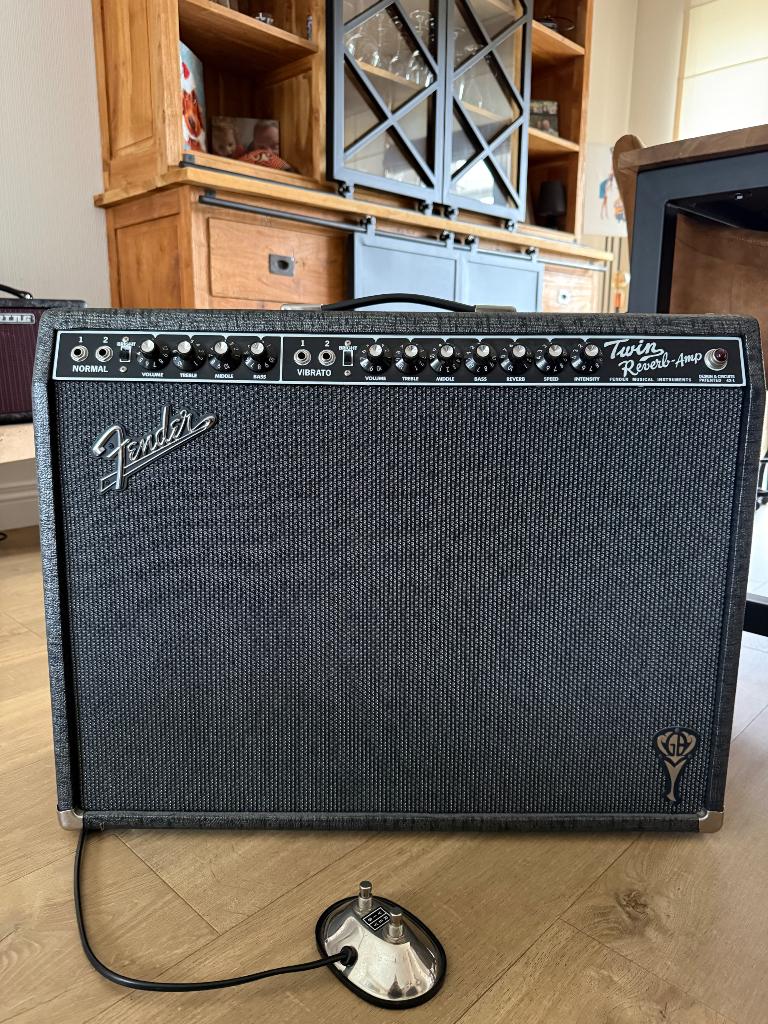 Fender Twin Reverb George Benson, Ophalen, Zo goed als nieuw, Gitaar, 50 tot 100 watt