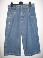 Jeansbermuda met rode stiksels, 164, Enfants & Bébés, Vêtements enfant | Taille 164, Enlèvement ou Envoi, Comme neuf