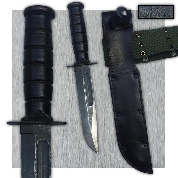 🚨Rare Couteau - Poignard ORIGINAL US CAMILLUS N.Y. - XX, Collections, Objets militaires | Général, Armée de terre, Enlèvement ou Envoi