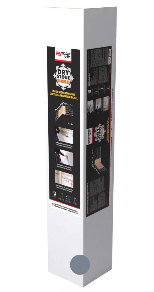 Bouclier Rectavit DryStone, Bricolage & Construction, Isolation & Étanchéité, Neuf, Isolation des murs, Autres matériaux, 5 à 10 m²