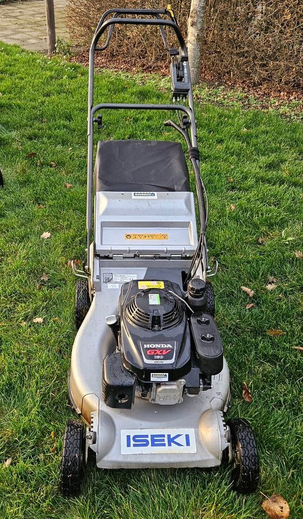 Grasmaaier ISEKI, Cirkelmaaier, Ophalen