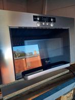 Whirlpool inbouw microgolfoven RVS in perfecte staat, Elektronische apparatuur, Microgolfovens, Ophalen, Gebruikt, Microgolfoven