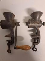 Vleesmolens, Ophalen