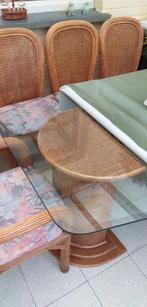 Tafel met 6 stoelen in heel mooie staat, Enlèvement