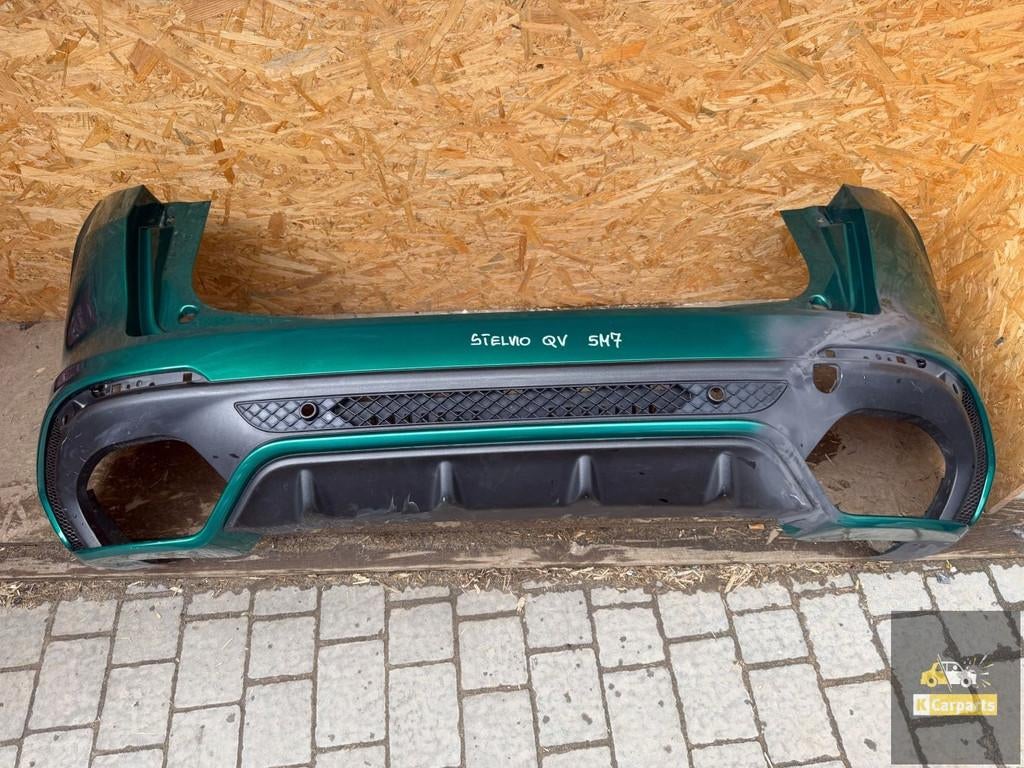 Alfa Romeo Stelvio QV Quadrifoglio achterbumper, Gebruikt, Dpofca@stellantis.com, Stellantis Europe S.p.A., Alfa Romeo