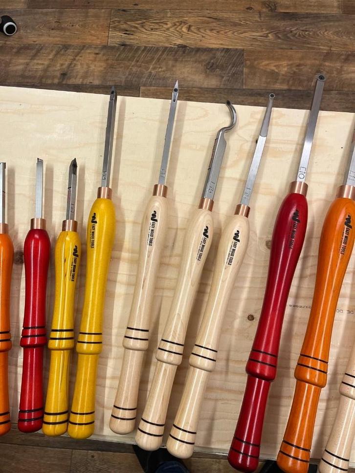 Te koop Easywood houtdraaibeitels, Doe-het-zelf en Bouw, Draaibanken, Zo goed als nieuw, Houtdraaibank, Ophalen of Verzenden