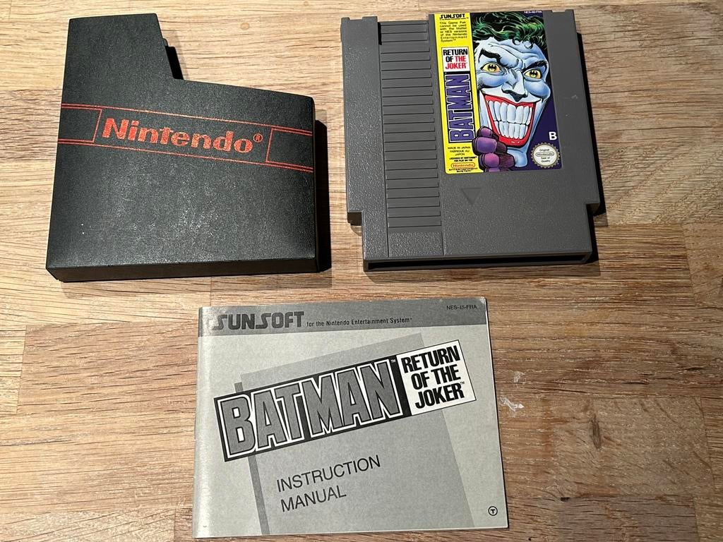 Nintendo NES game - Batman: Return of the Joker, Games en Spelcomputers, Ophalen of Verzenden, Zo goed als nieuw