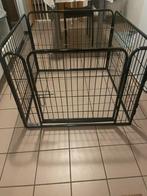 Parc pour chien / chiot en métal – très bon état, Enlèvement, Utilisé