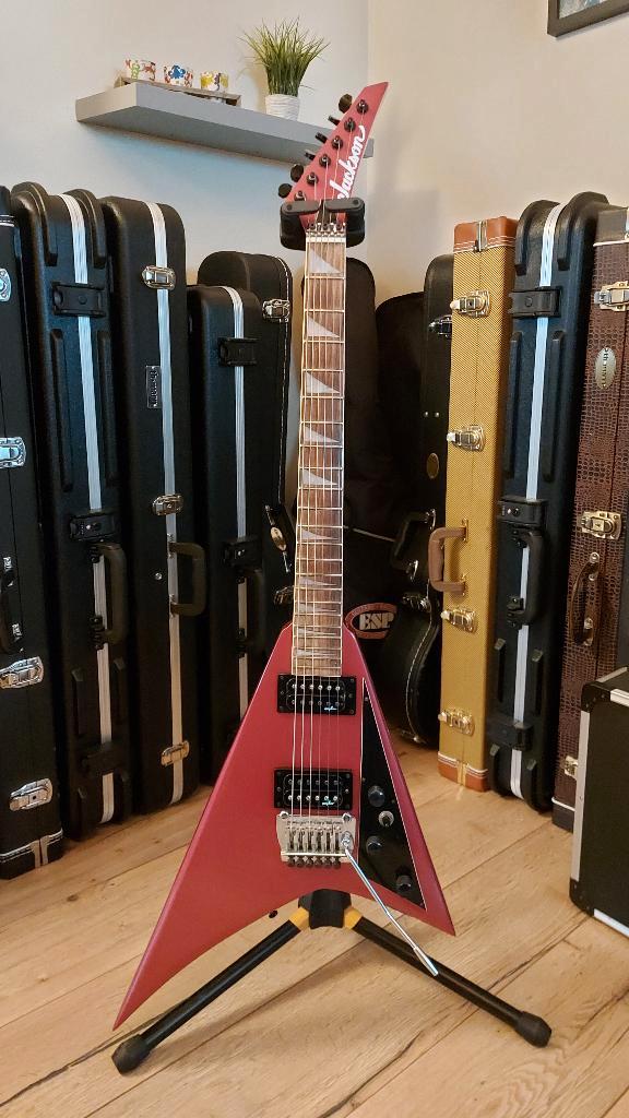 Daytone L.M.H style Jackson Rhoads (1987), Musique & Instruments, Instruments à corde | Guitares | Électriques, Utilisé, Solid body