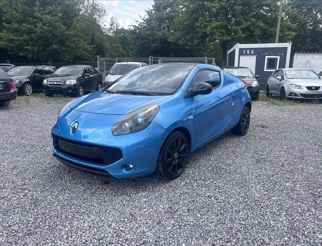 Renault wind 1.2 benzine km126000 bj 2011, Auto's, Voorwielaandrijving, 4 zetels, Zwart, 4 cilinders