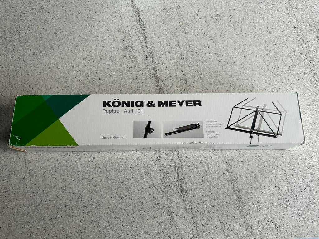 Inklapbare König & Meyer - Lessenaar of Pupiter, Ophalen, Zo goed als nieuw