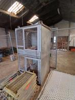 Dubbele kweek kooi papegaaien, Dieren en Toebehoren, Vogels | Hokken en Kooien, Ophalen, Gebruikt, Aluminium, Broedkooi of Kweekkooi