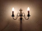 2 antieke Searchlight Flemish wandlampen, Huis en Inrichting, Ophalen, Zo goed als nieuw, Overige materialen