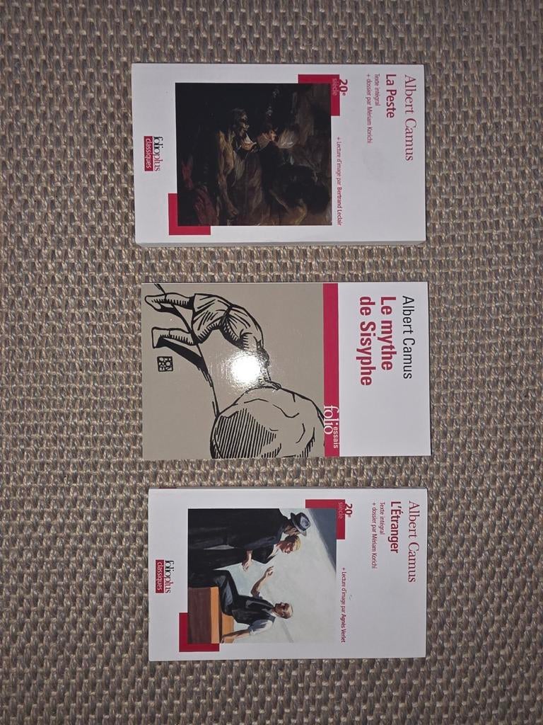 Livres Albert Camus, Ophalen