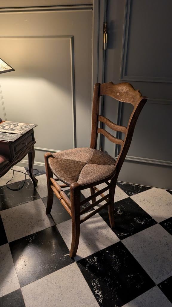 6 antieke stoelen, Antiek en Kunst, Ophalen