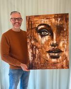 Bijzonder vrij groot abstract schilderij Mk Art, Ophalen