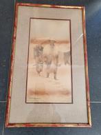 Takashi Nakayama waterverf schilderij, Antiek en Kunst, Ophalen of Verzenden