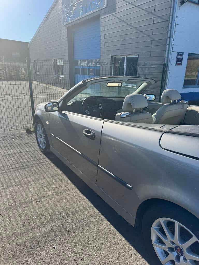 Saab 93 Cabrio Diesel 06 325k, 4 zetels, Cabriolet, Leder, Particulier