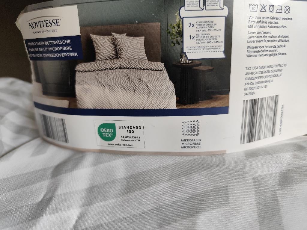 Nouvelle housse de couette 260 cm x 240 cm, Maison & Meubles, Chambre à coucher | Linge de lit, Neuf, Enlèvement ou Envoi, Housse de couette